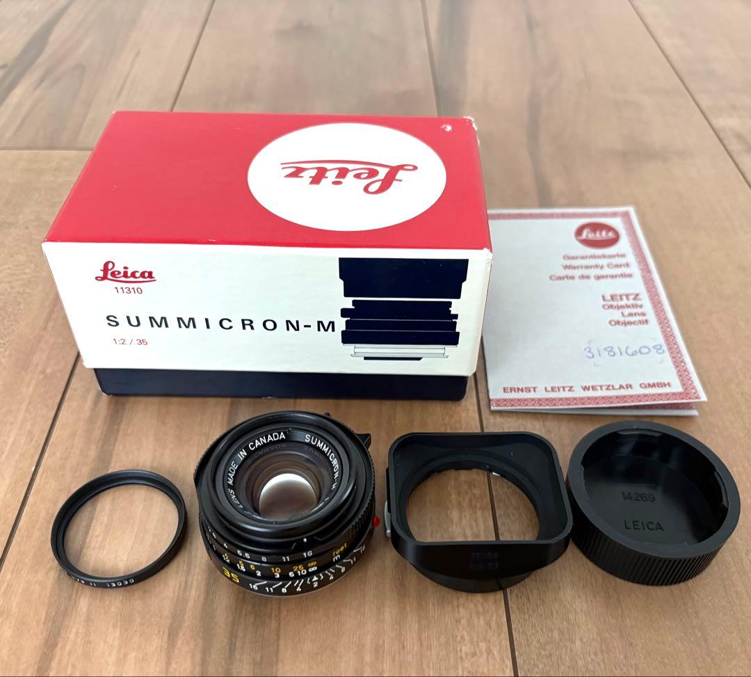ライカ ズミクロン M 35mm 7枚玉 LEICA SUMMICRON