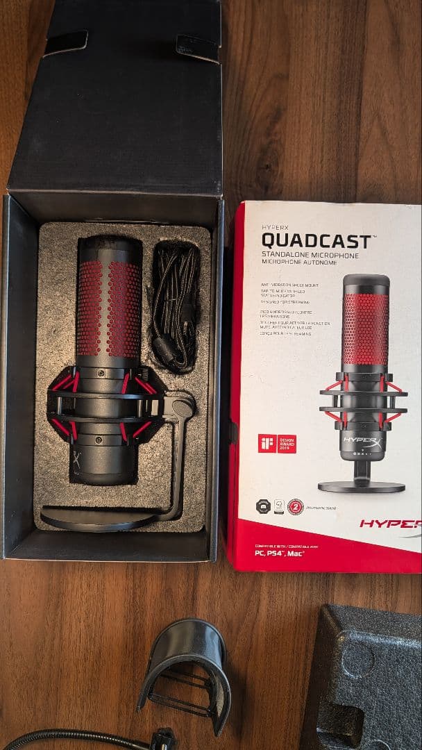 HyperX QuadCast USBマイク