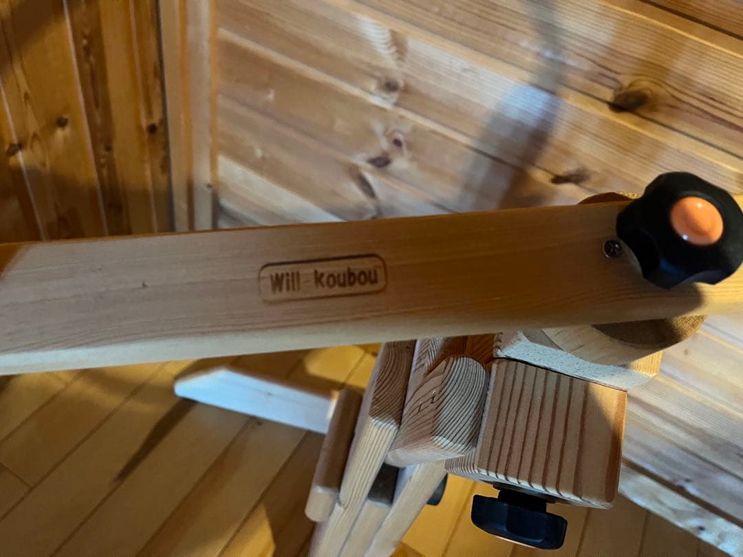 木製パッチワークスタンド＆ラップフープ　2台セット