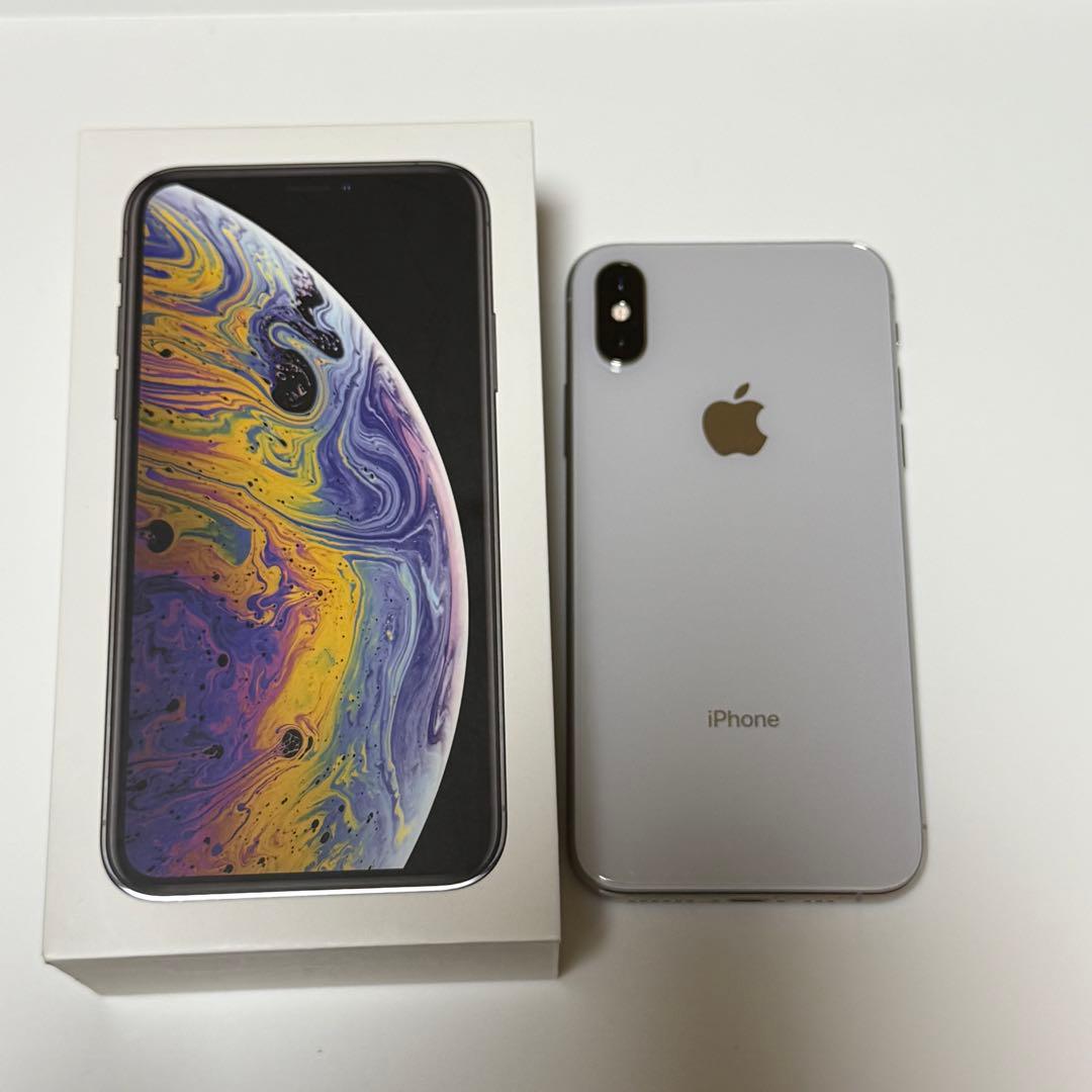 iPhone XS 256gb シルバー SIMフリー 最大容量90%