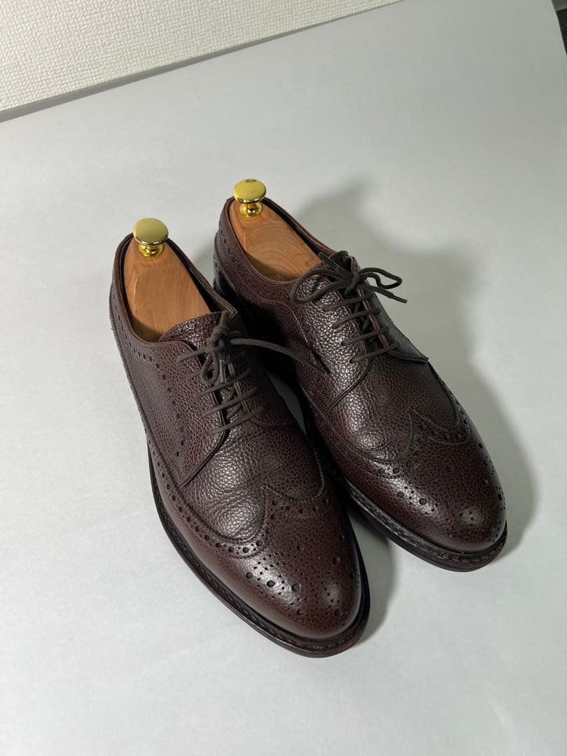 ジャランスリワヤ 98652 EDWARD ウイングチップ 8 茶 ダイナイト