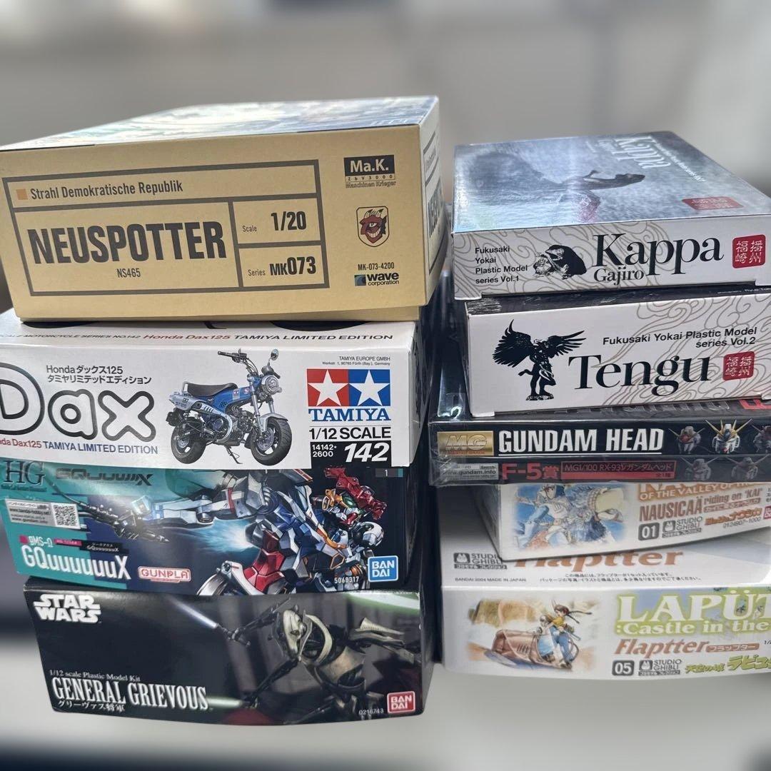 プラモデル　スターウォーズ　マシーネンクリーガー　Dax GQuuuuuuX 等