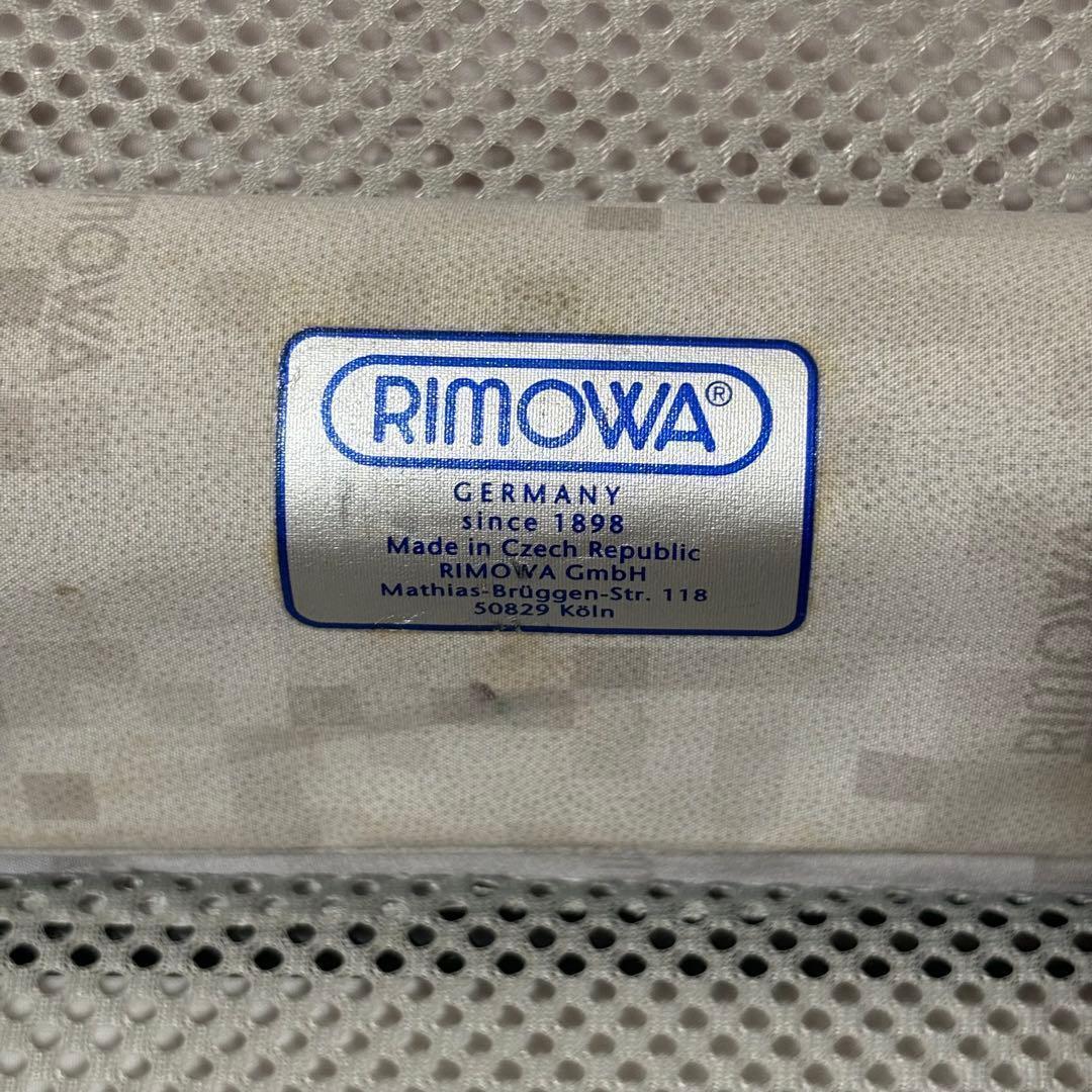 美品★ RIMOWA リモワ　サルサ　キャリーケース　レッド　35L 3R20