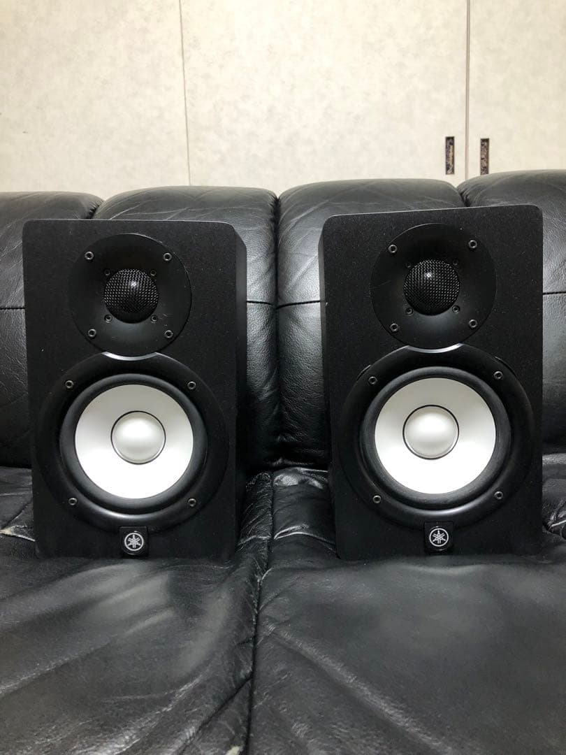 YAMAHA HS5 スタジオモニタースピーカー　ペア 電源プラグUPグレード済