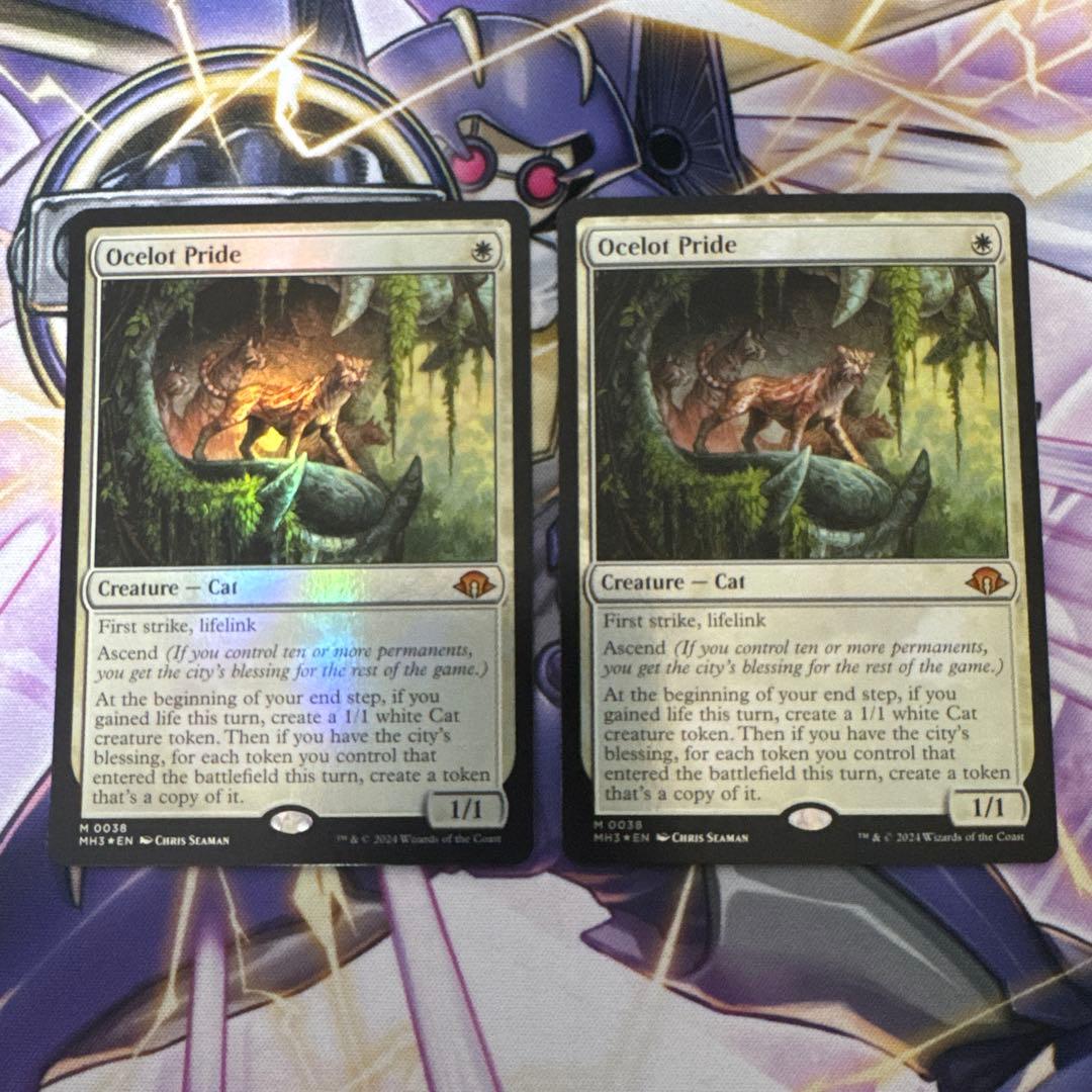 MTG オセロットの群れ　英語Foil2枚