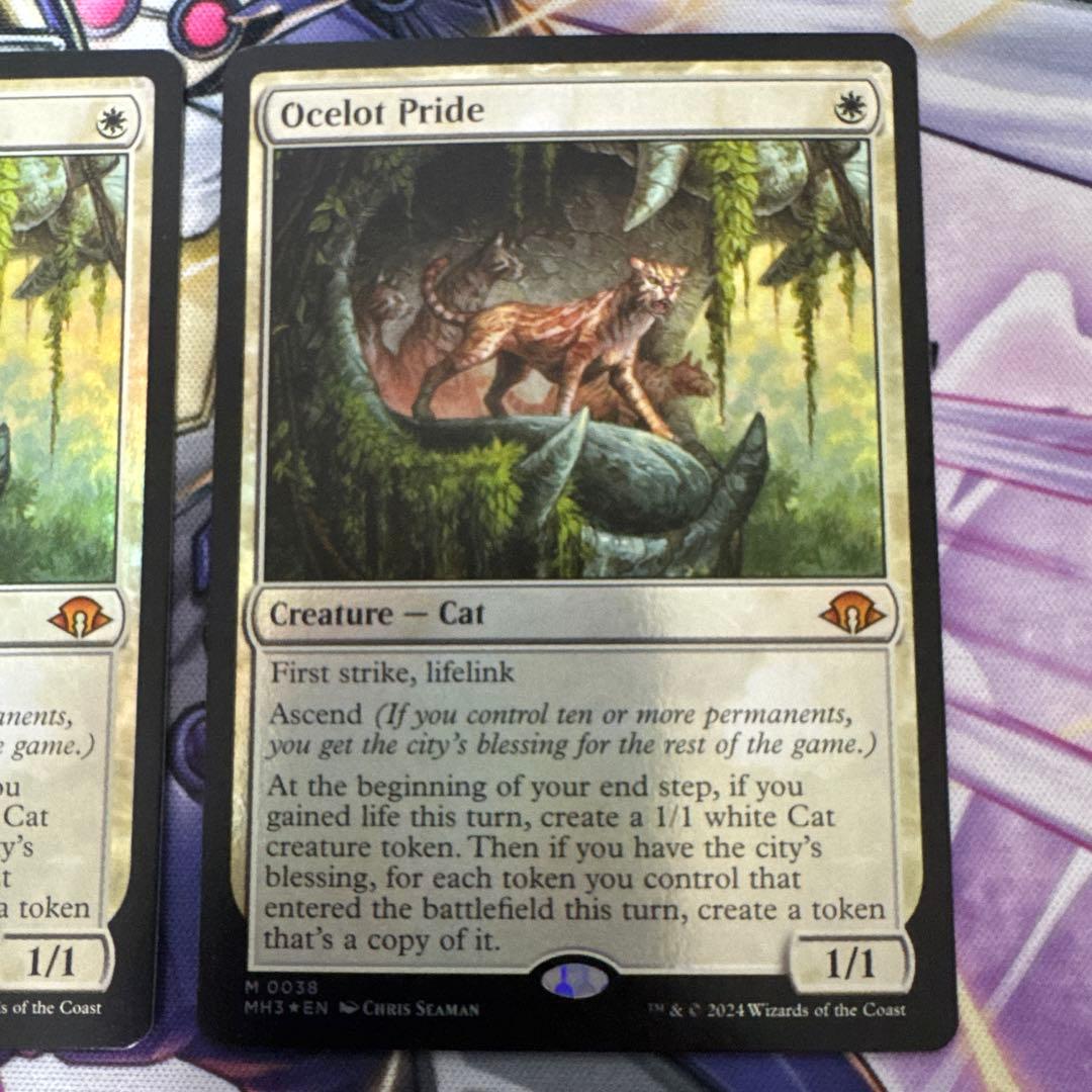 MTG オセロットの群れ　英語Foil2枚