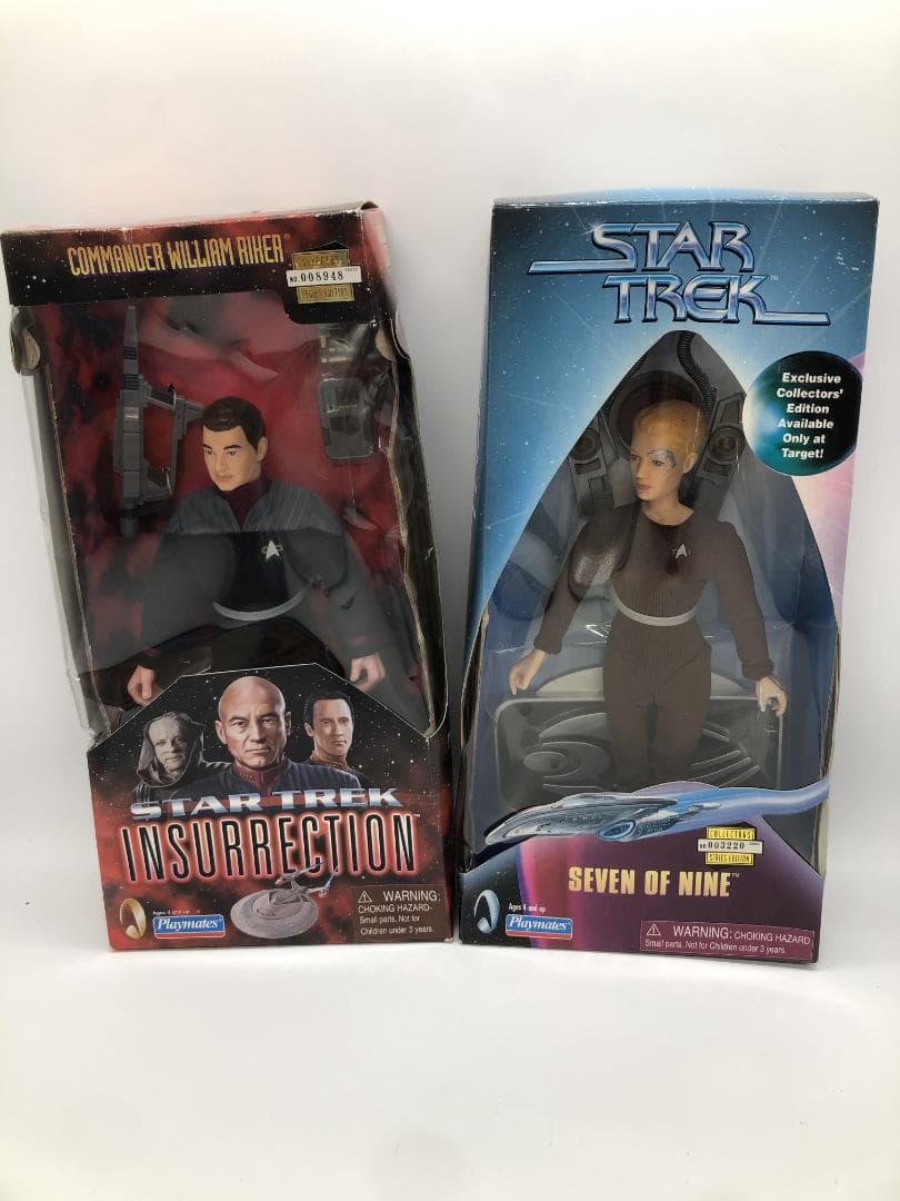 【10994 11113】スタートレックフィギュア５体 トランスポータシリーズ