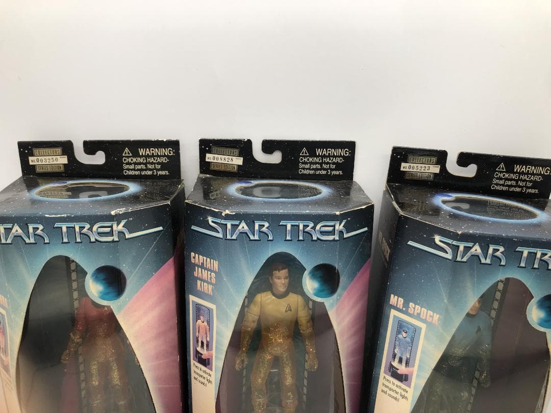 【10994 11113】スタートレックフィギュア５体 トランスポータシリーズ