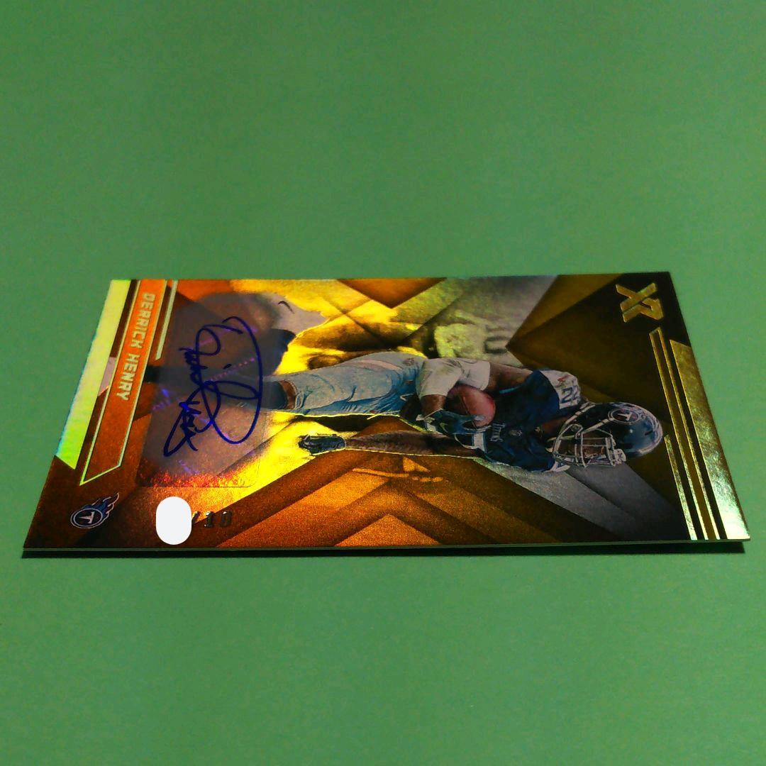 DERRICK HENRY　デリック ヘンリー　サインカード　AUTO　NFL