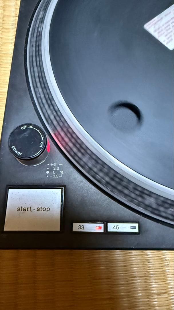 DJ機材 technics sl-1210 mk2