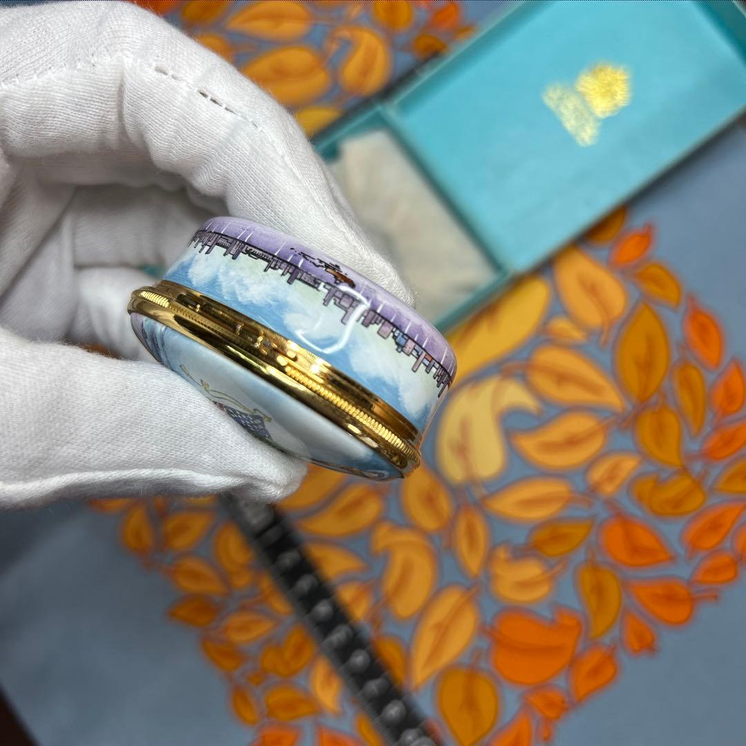 HALCYON DAYS 自由の女神像　ティファニーデザイン　小物入