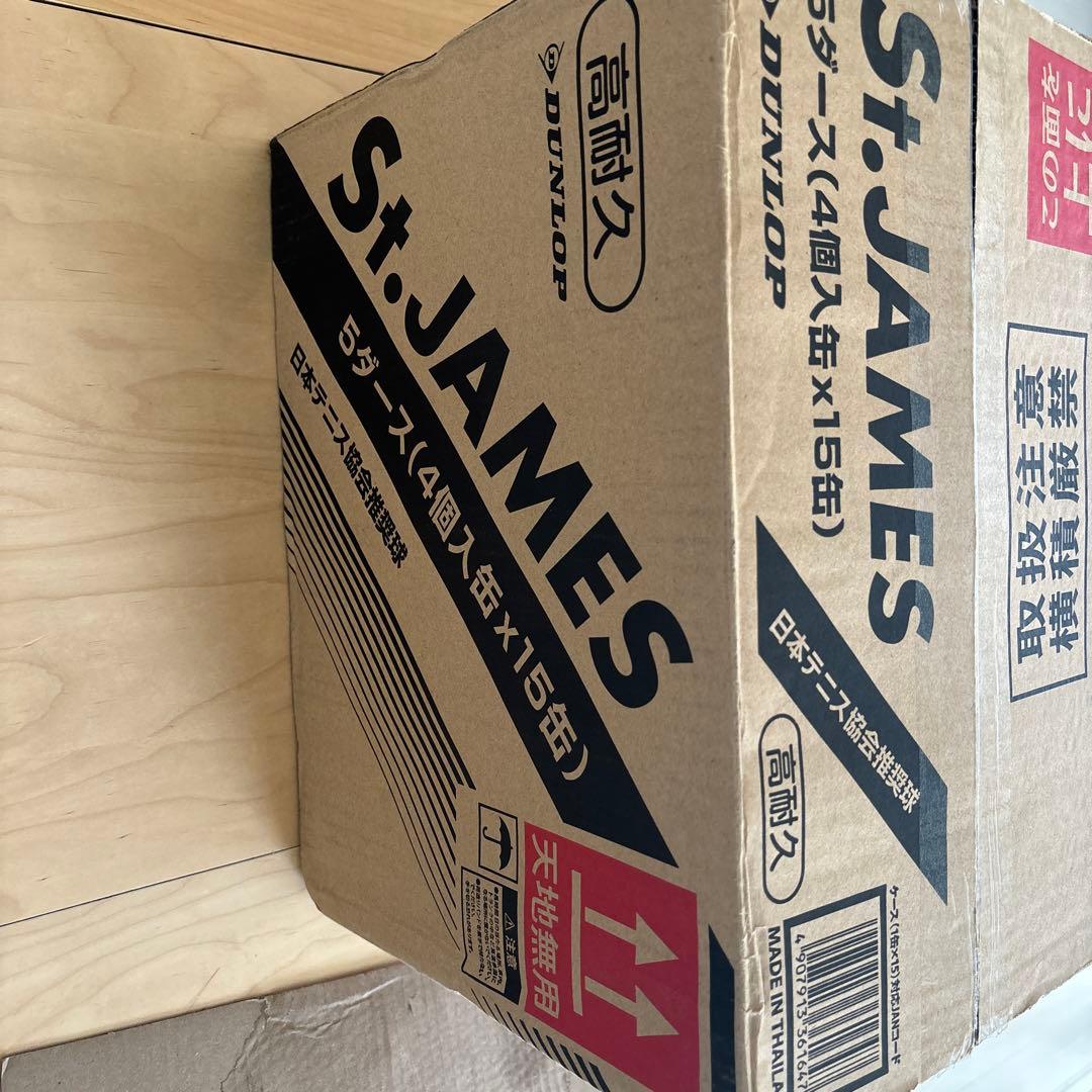 た*け様 セントジェームス　テニスボール　St.JAMES 4個入缶×15缶