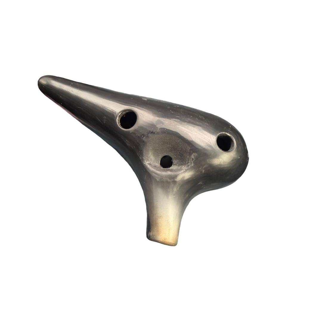CANTARE オカリナ 2G アルトG管 黒陶器 一点物