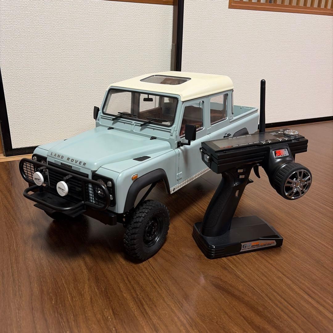 スケールクローラー　ディフェンダー110　1/10　&　メタルバンパーセット