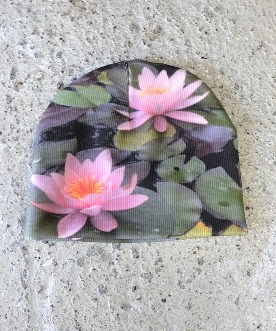 Labyrins Picture Beanie 睡蓮デザイン shury