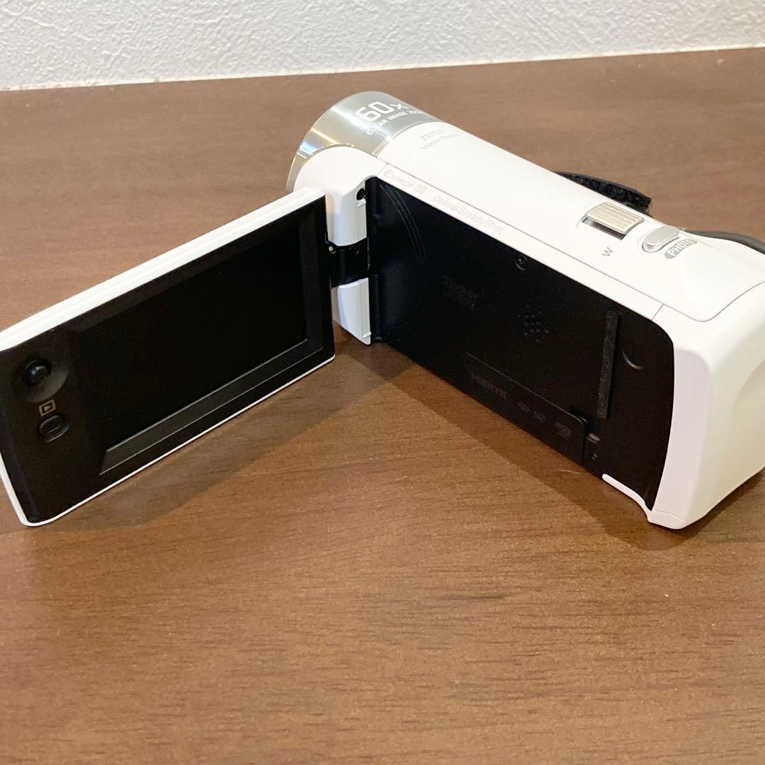 ★美品★ SONY HDR-CX470 ビデオカメラ ホワイト