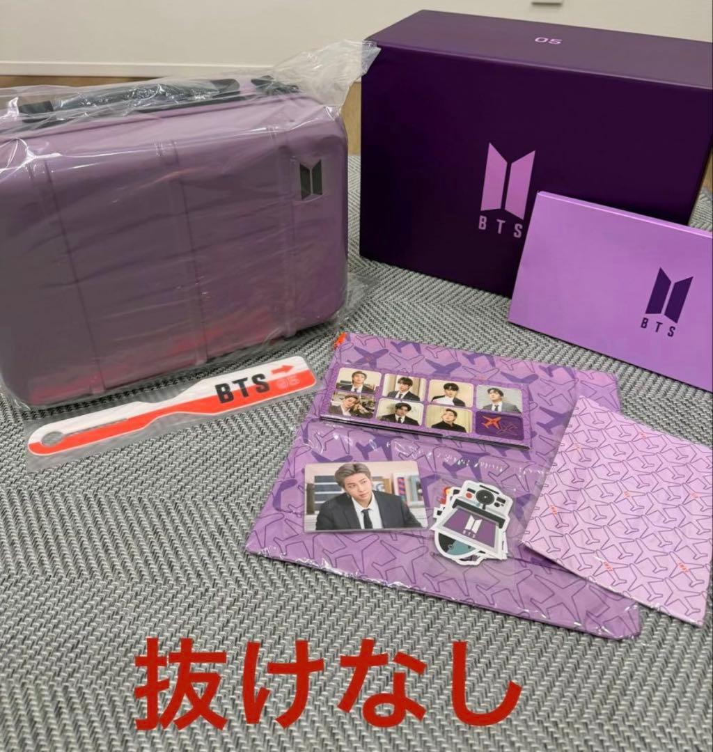 BTS FC MERCH BOX マーチボックス #5ミニラゲッジケース