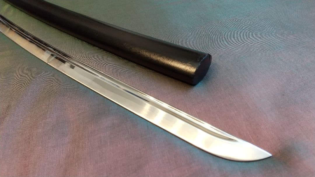 【鶴姫一文字風】模造刀 樋入り刀身 刀剣 喰出し鍔 模擬刀 日本刀