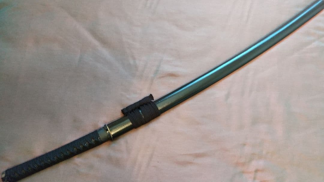 【鶴姫一文字風】模造刀 樋入り刀身 刀剣 喰出し鍔 模擬刀 日本刀