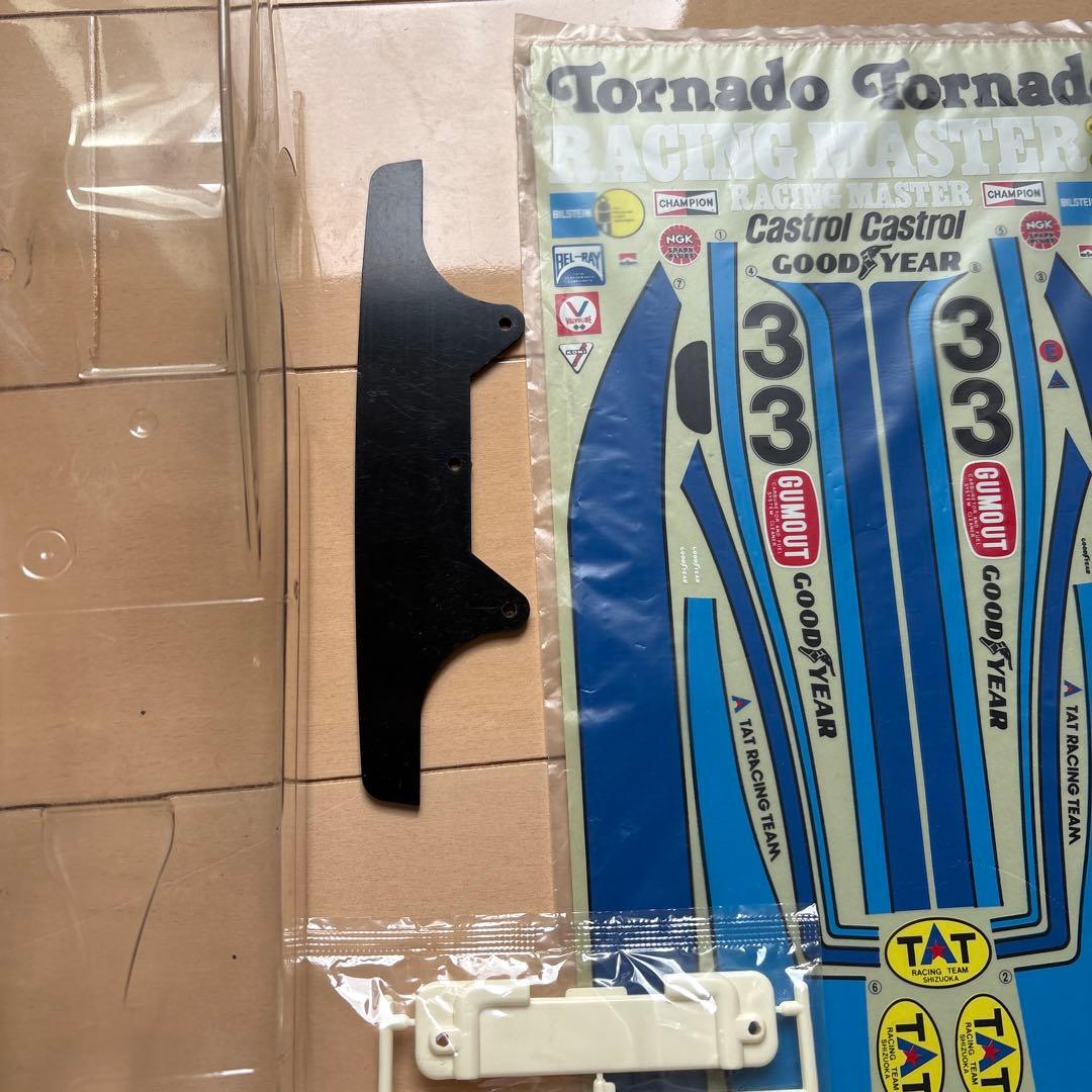 タミヤラジコン　トルネードスペアボディ　希少　ビンテージ　レーシングマスター
