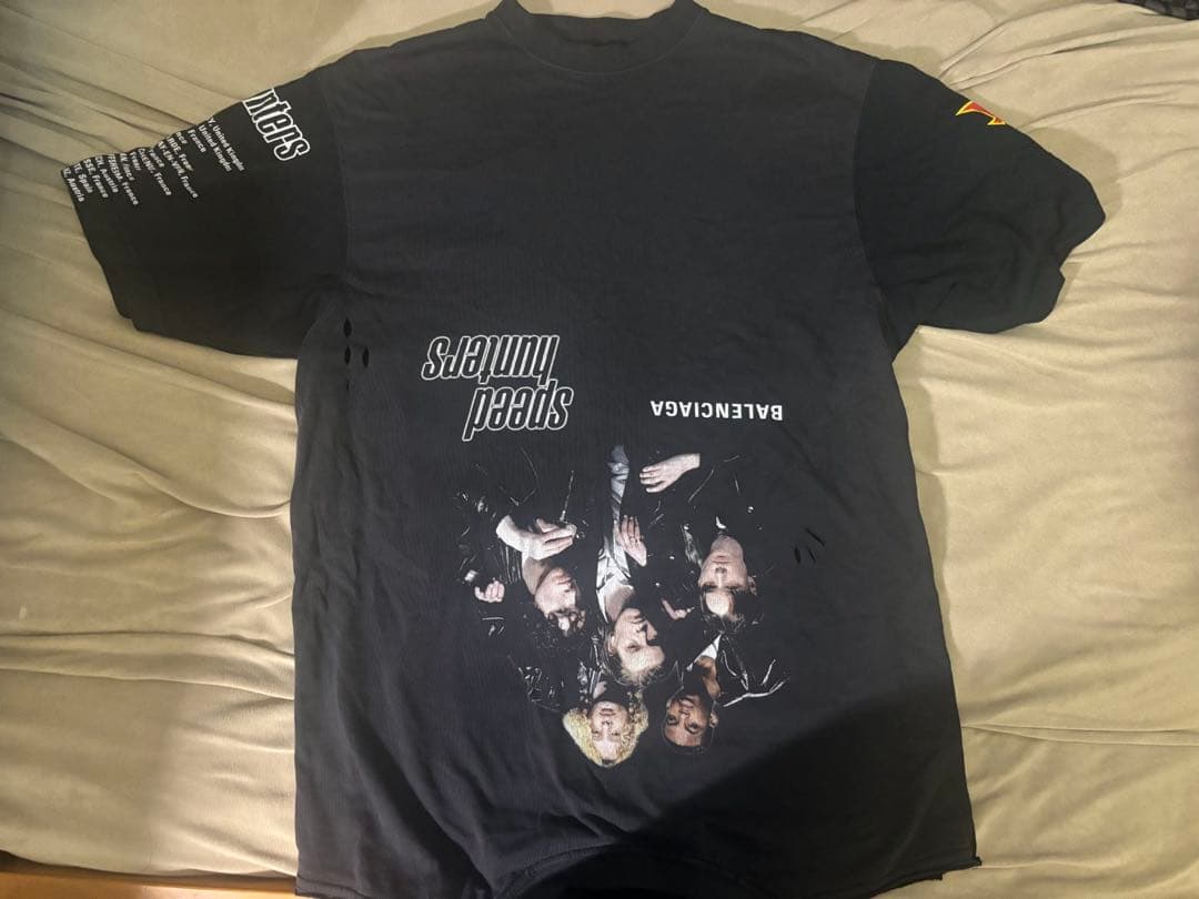 し*や様 あんしん鑑定/国内正規品 BALENCIAGA アップサイドダウン レ