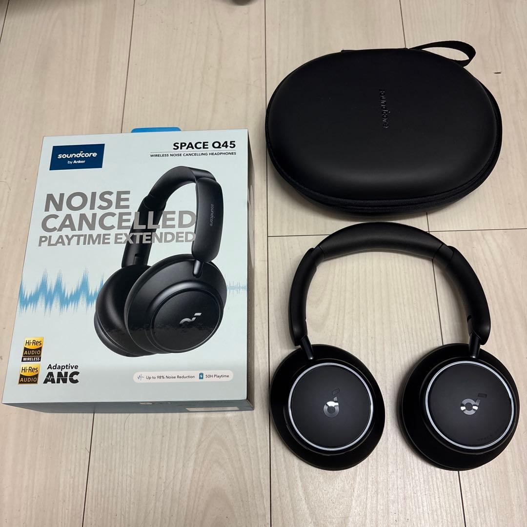 【超美品】soundcore Space Q45 ワイヤレスヘッドフォン