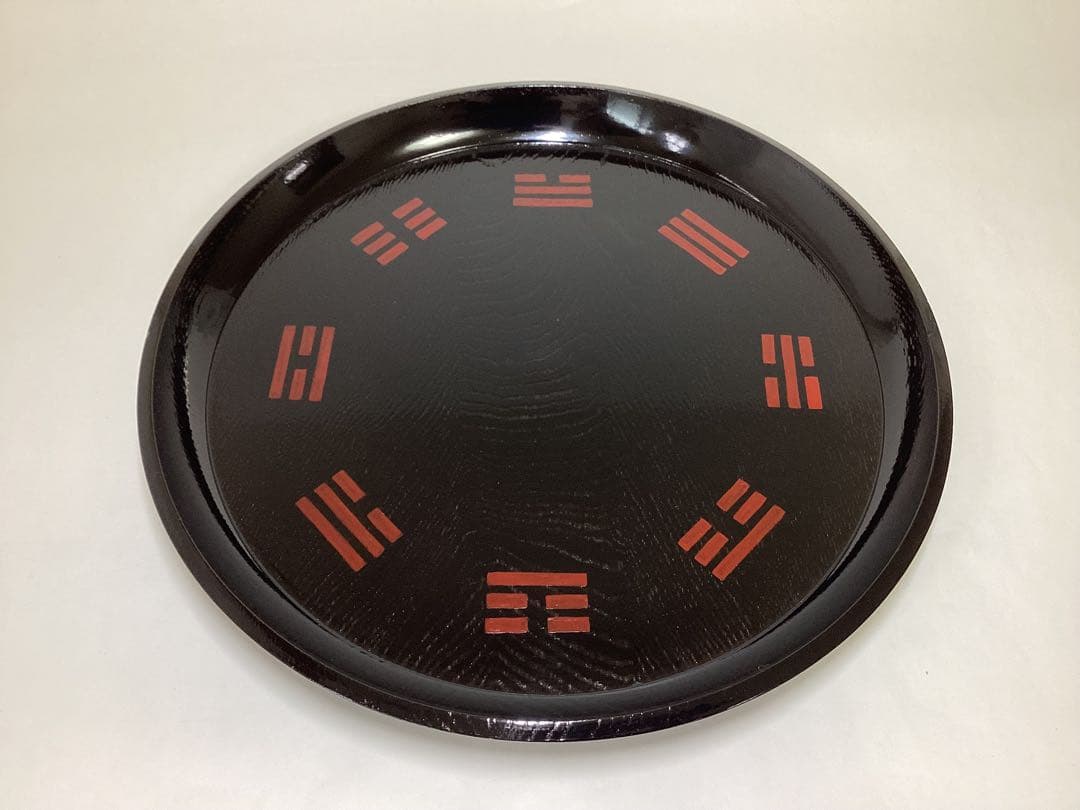 茶道具 古物品 八卦盆 柿合 箱なし