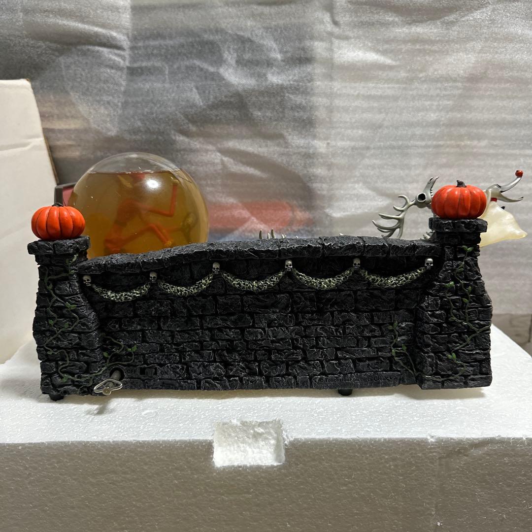 ディズニー　ナイトメアビフォアクリスマス　ジャック・スケリントン スノードーム