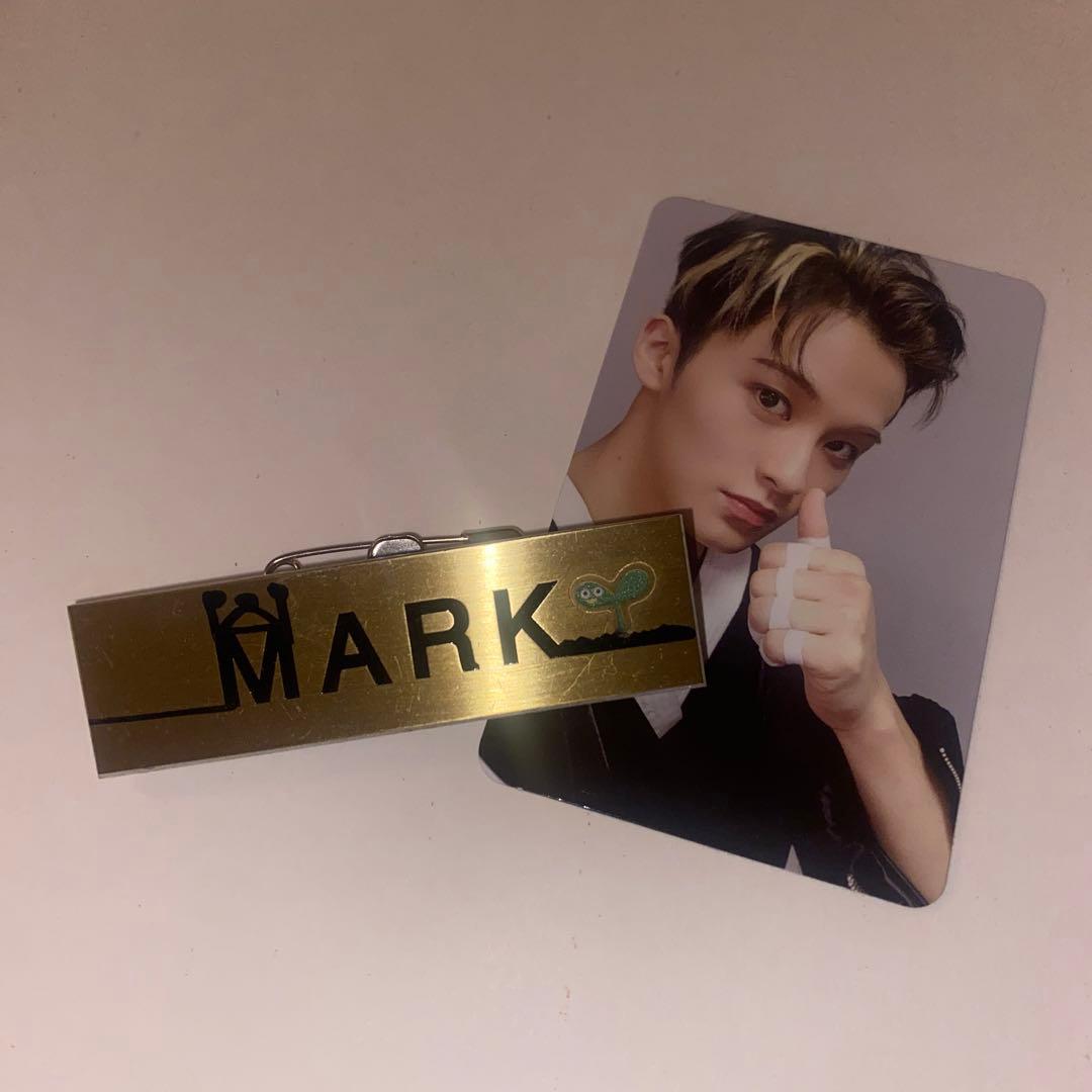 NCT DREAM 127 マーク　直筆サイン入りネームバッジ