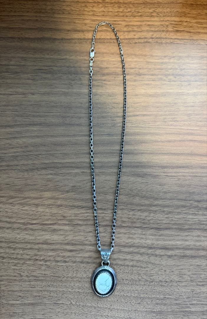 インディアンジュエリー　ネックレス　シルバー925