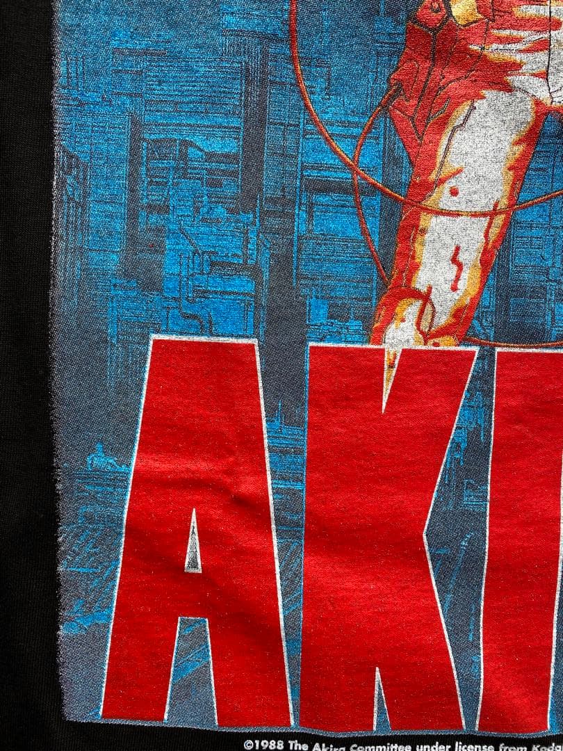 80s AKIRA 金田 Tシャツ M FashionVictim ドライロット