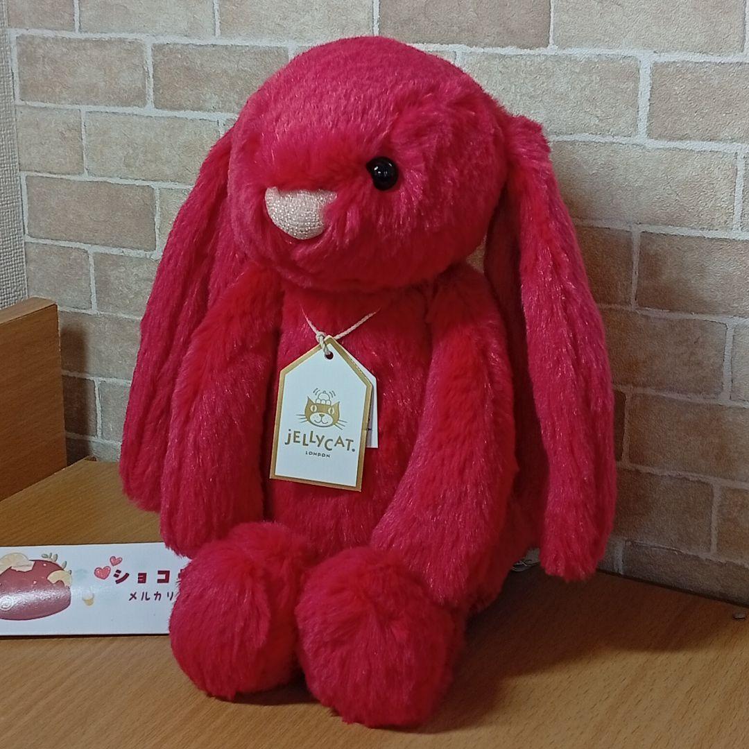  Luxe Bunny Scarlett 赤うさぎ ぬいぐるみM