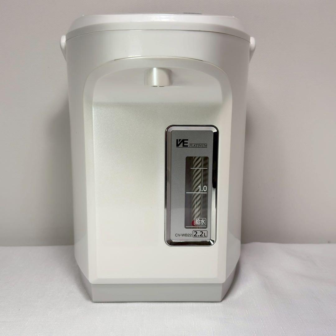 展示品 象印マホービン 電気ポット 2.2L ホワイト CV-WB22-WA