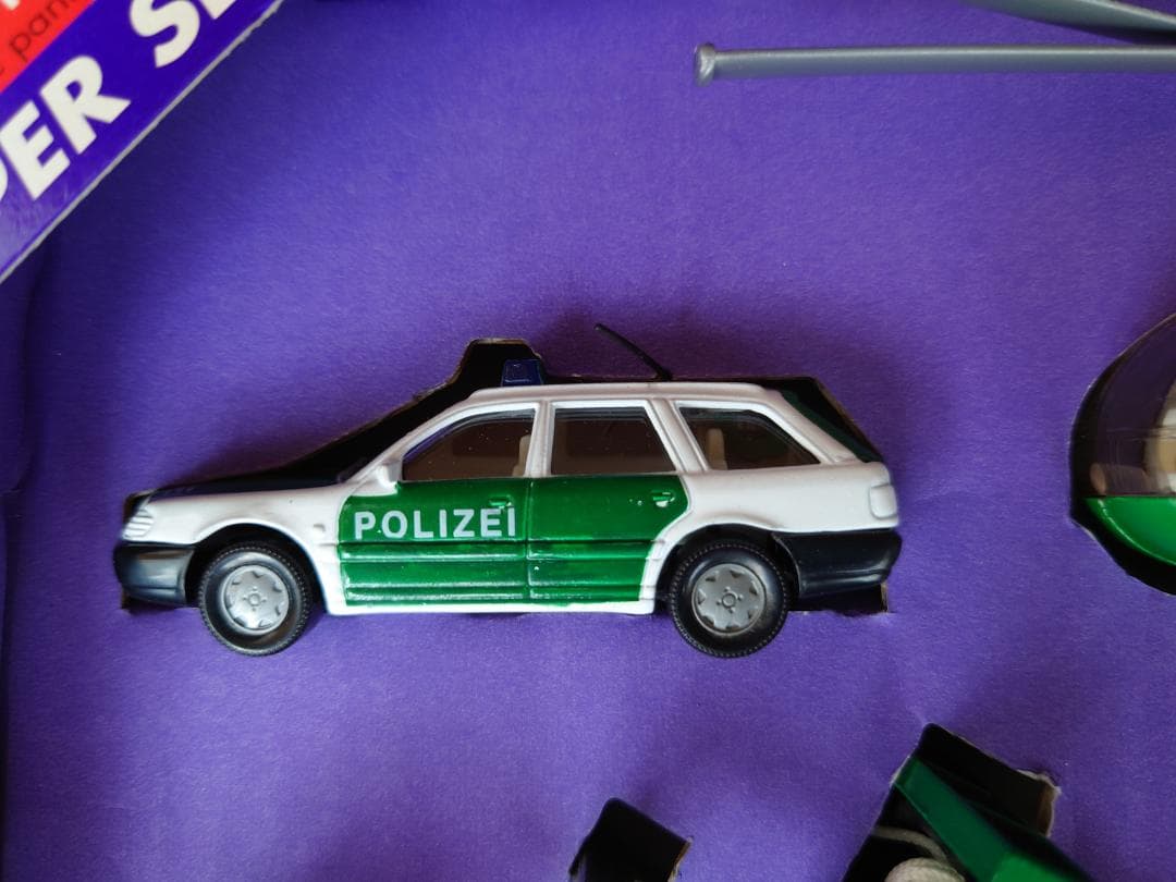 1/55 Siku(ジク) スーパーシリーズ6318 ドイツ警察セット1997年