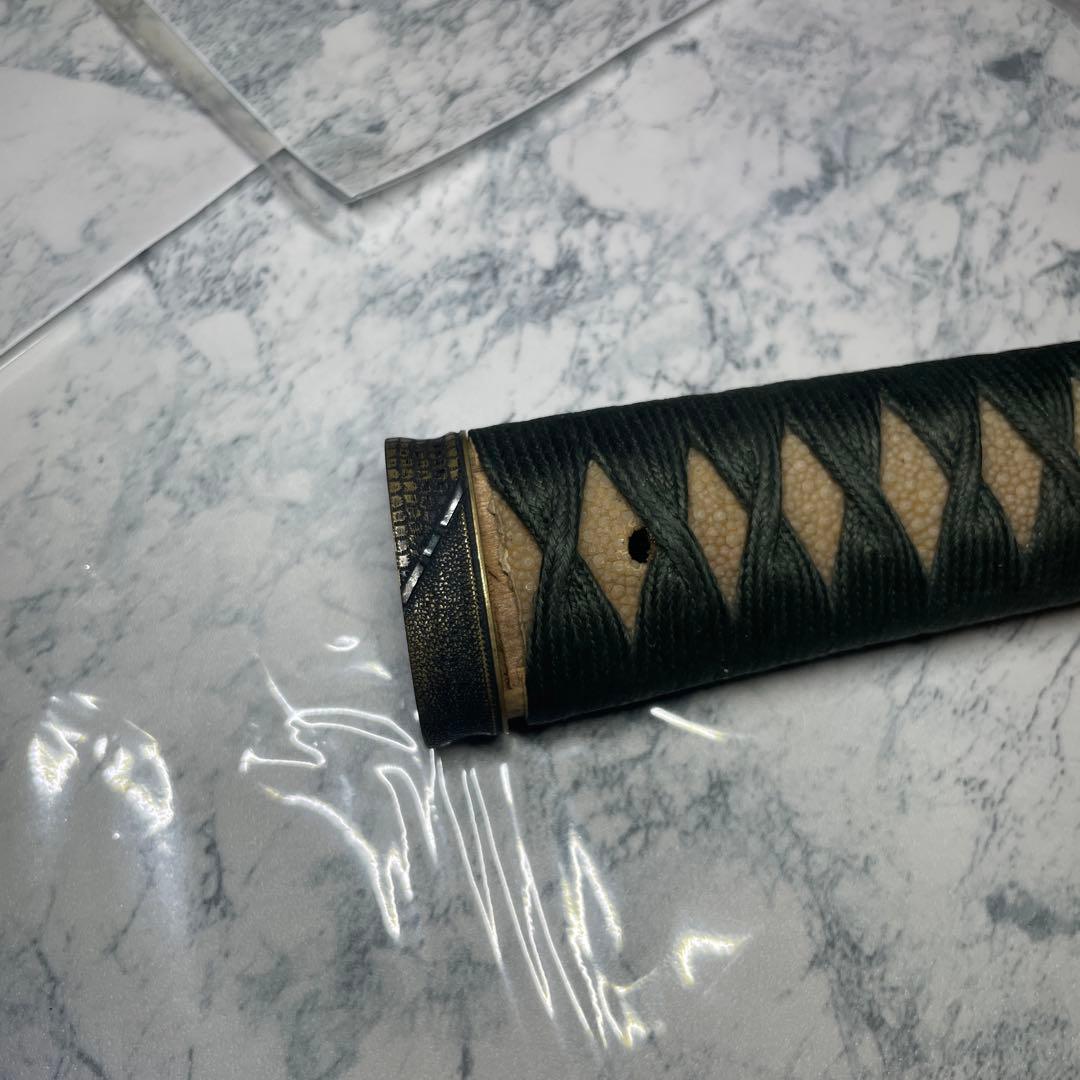 刀装具 セット 柄 刀 脇差 短刀 目釘 時代物 骨董品 アンティーク 蔵出し