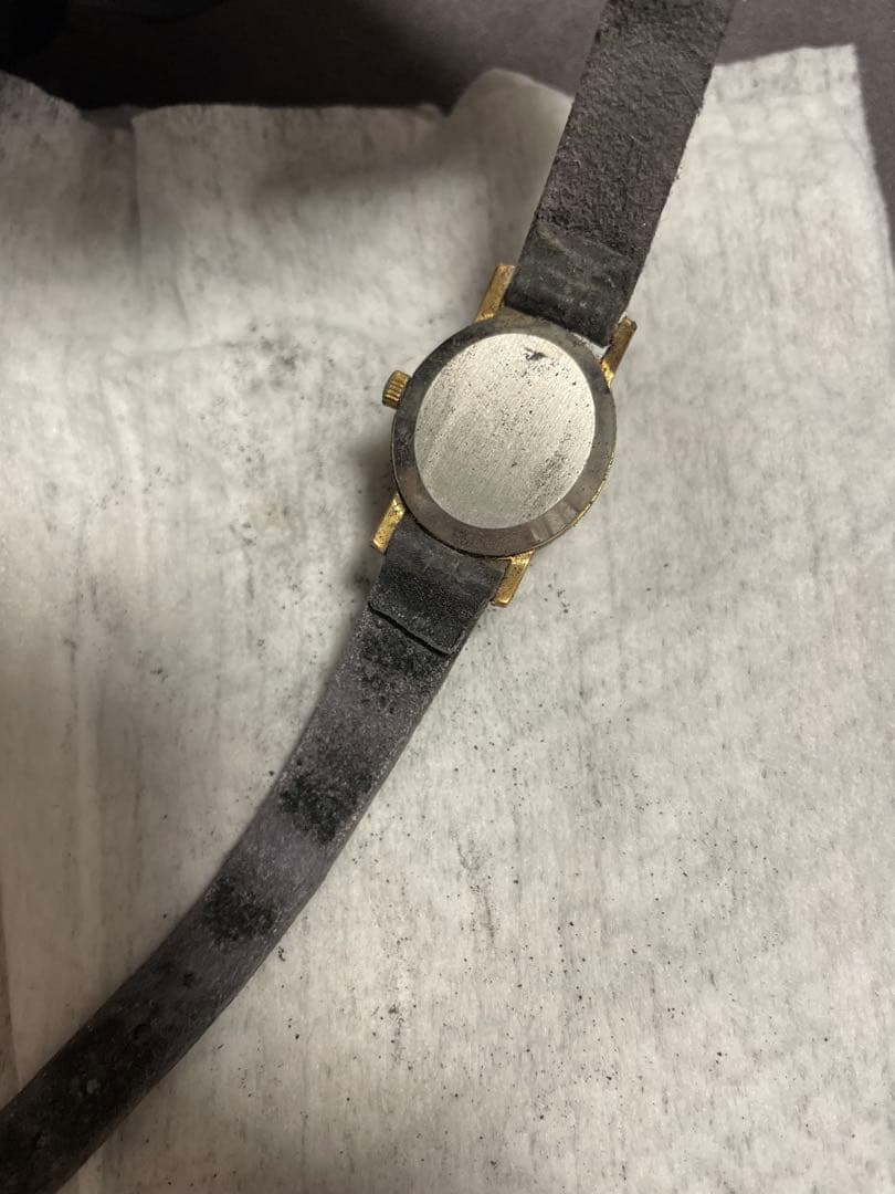 オメガ　OMEGA レディース　Qz 変えベルト付き