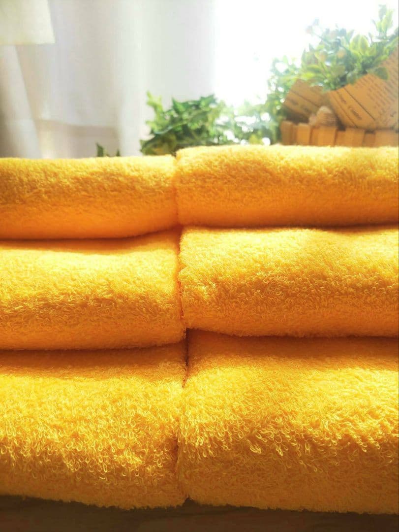 泉州タオル 高級綿糸マリーゴールドフェイスタオルセット20枚 タオル新品 まとめ