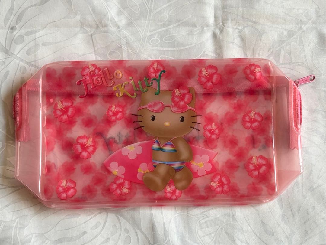 サンリオ 日焼けキティ ポーチ ガングロ ハローキティ