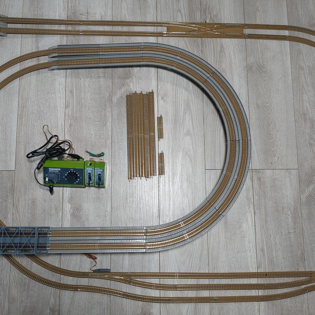 TOMIX複線立体交差、ポイント待避線レールセット