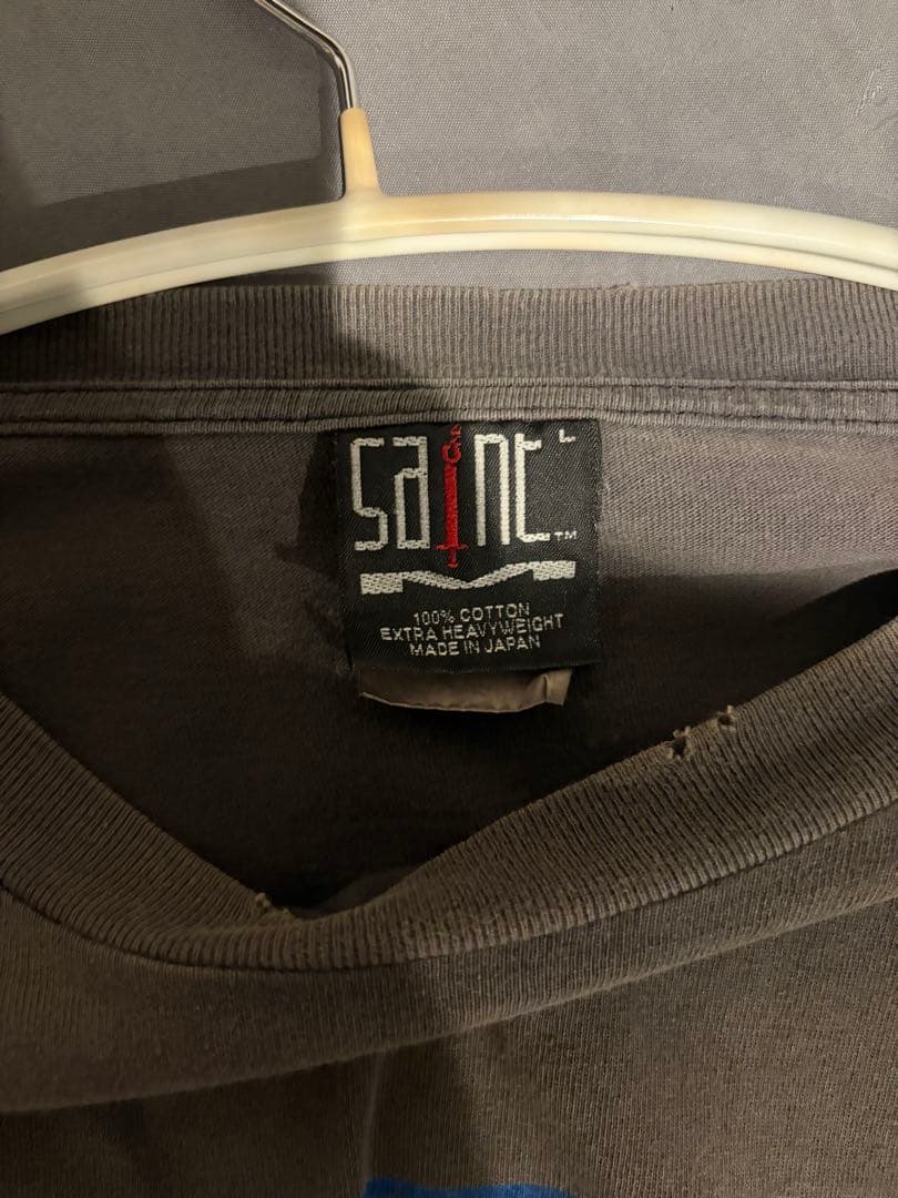 【正規品】SAINT MICHAEL / SS TEE SM6 BLACK