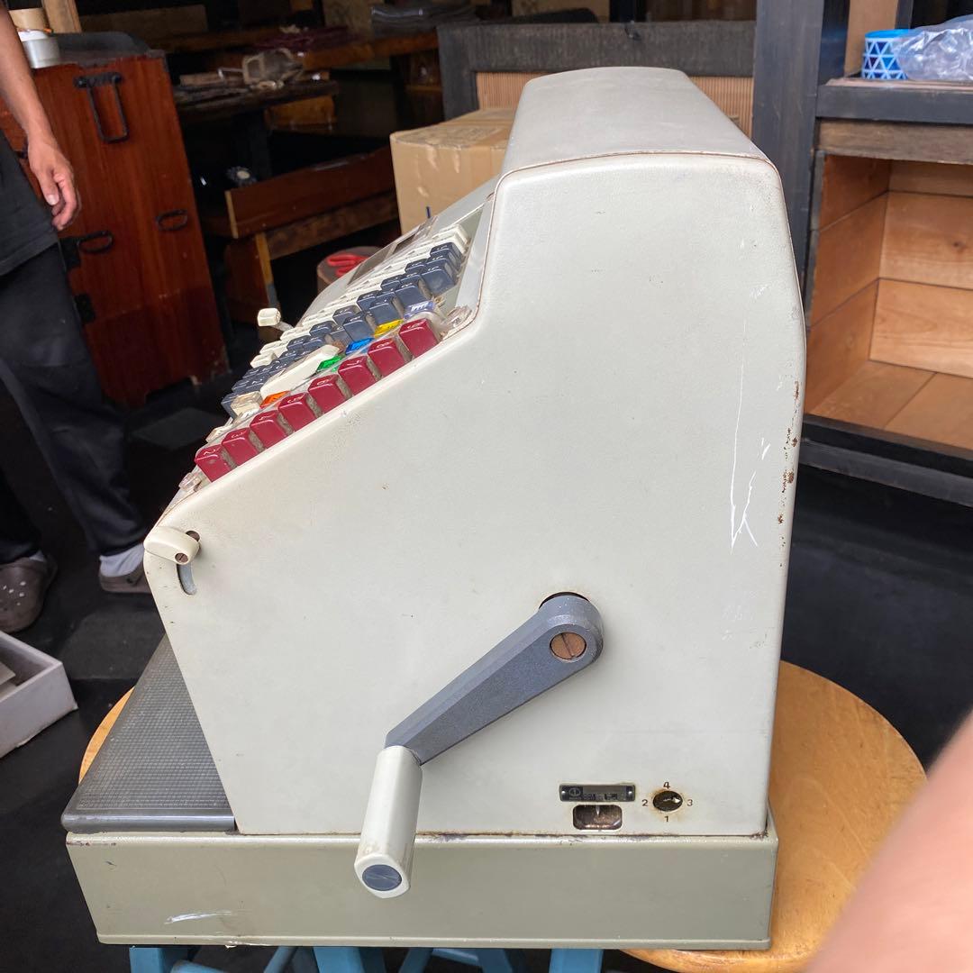 古道具　昭和レトロ　レジスター　アンティーク