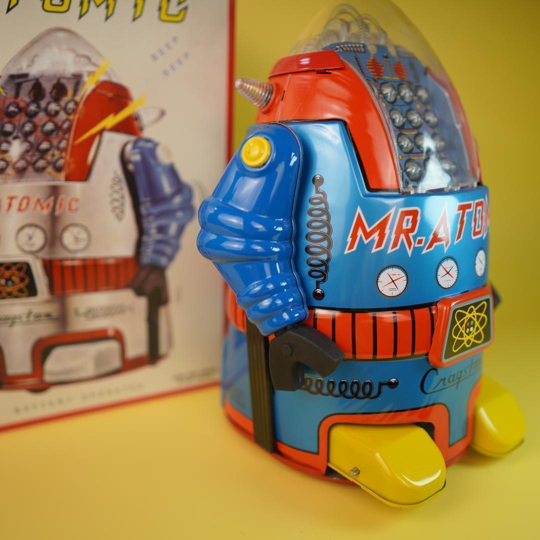 Mr アトミック　大阪ブリキ　ブリキ電動　動作確認済み
