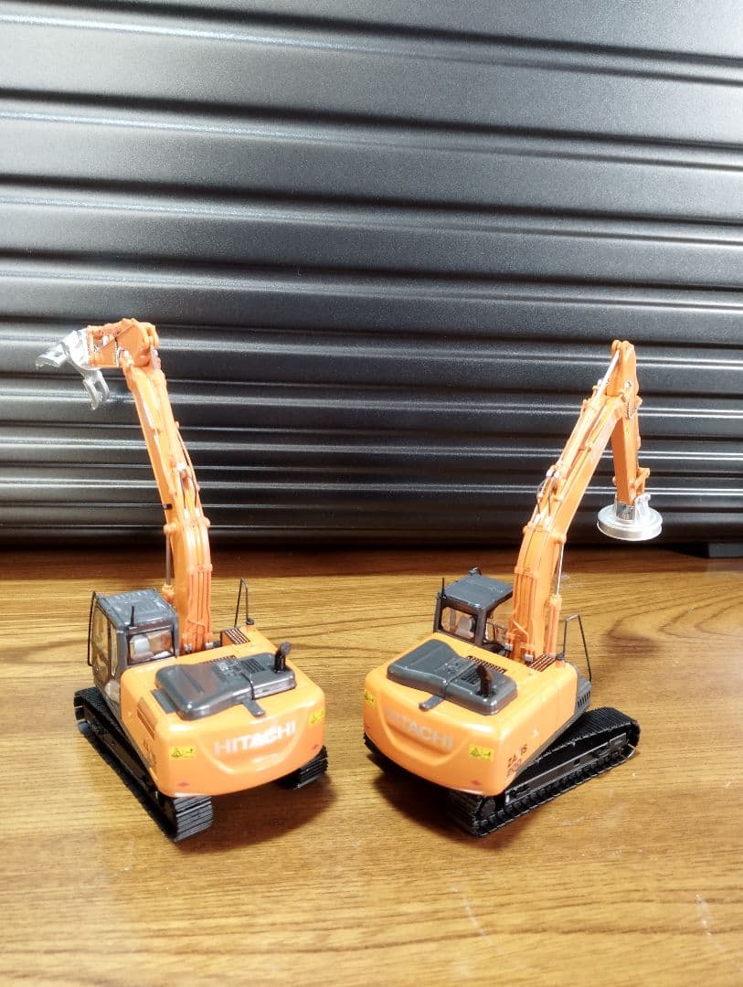 日立 ミニチュア掘削機セット オレンジ