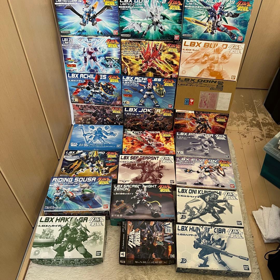 【即購入可能】ダンボール戦機 プラモデル まとめ売り LBX 限定品 組み立て済