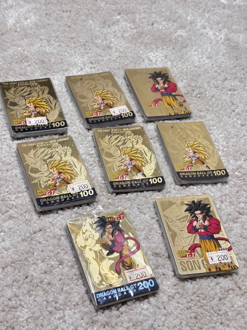ドラゴンボールGT カードダス 8セット