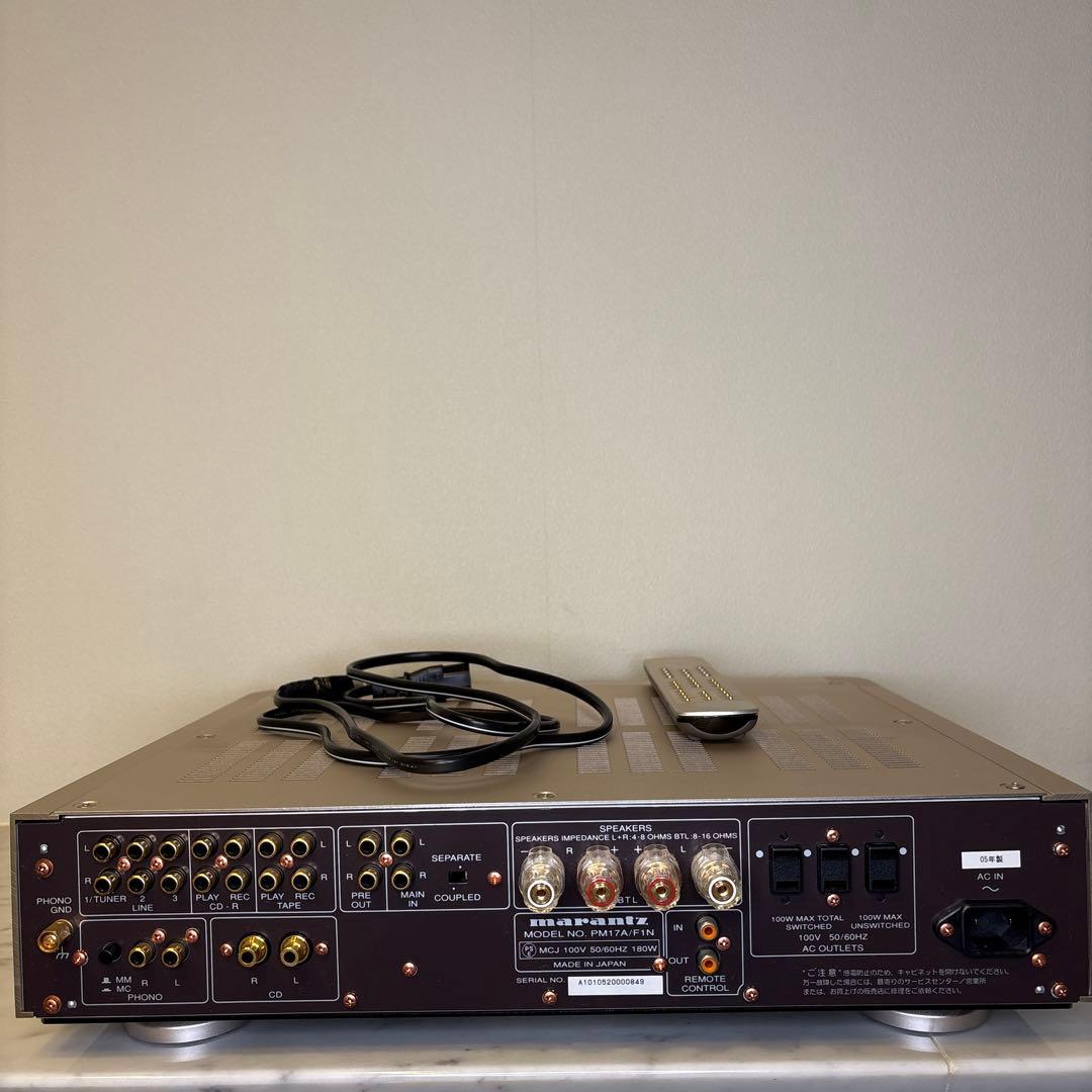 Marantz マランツ PM-17SA Ver.2 リモコンあり 動作確認済み