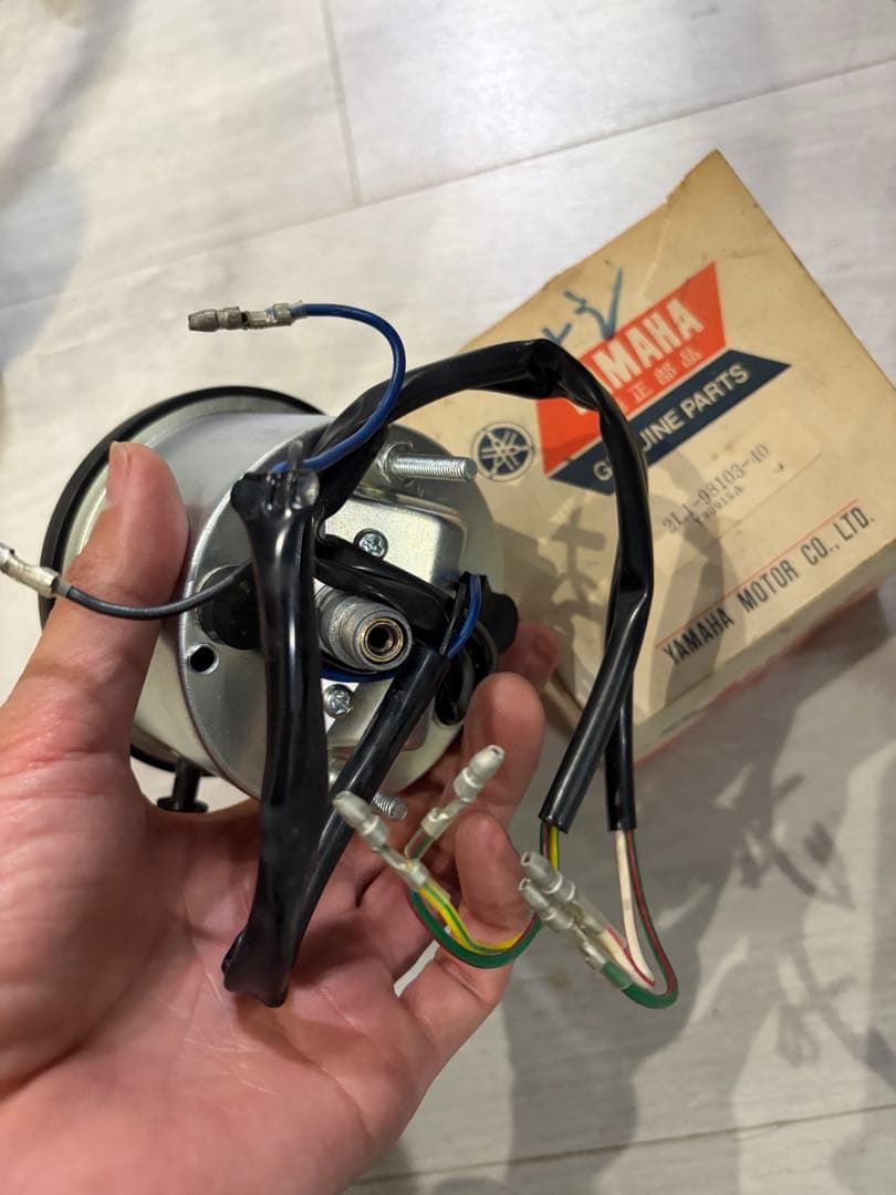 Yamaha スピードメーター 新品未使用お宝