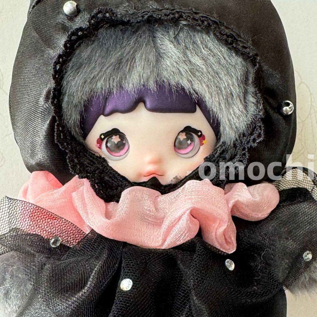 Nommi VIVO 黒 スマホコラボ ストラップ 深空 ぬいぐるみ