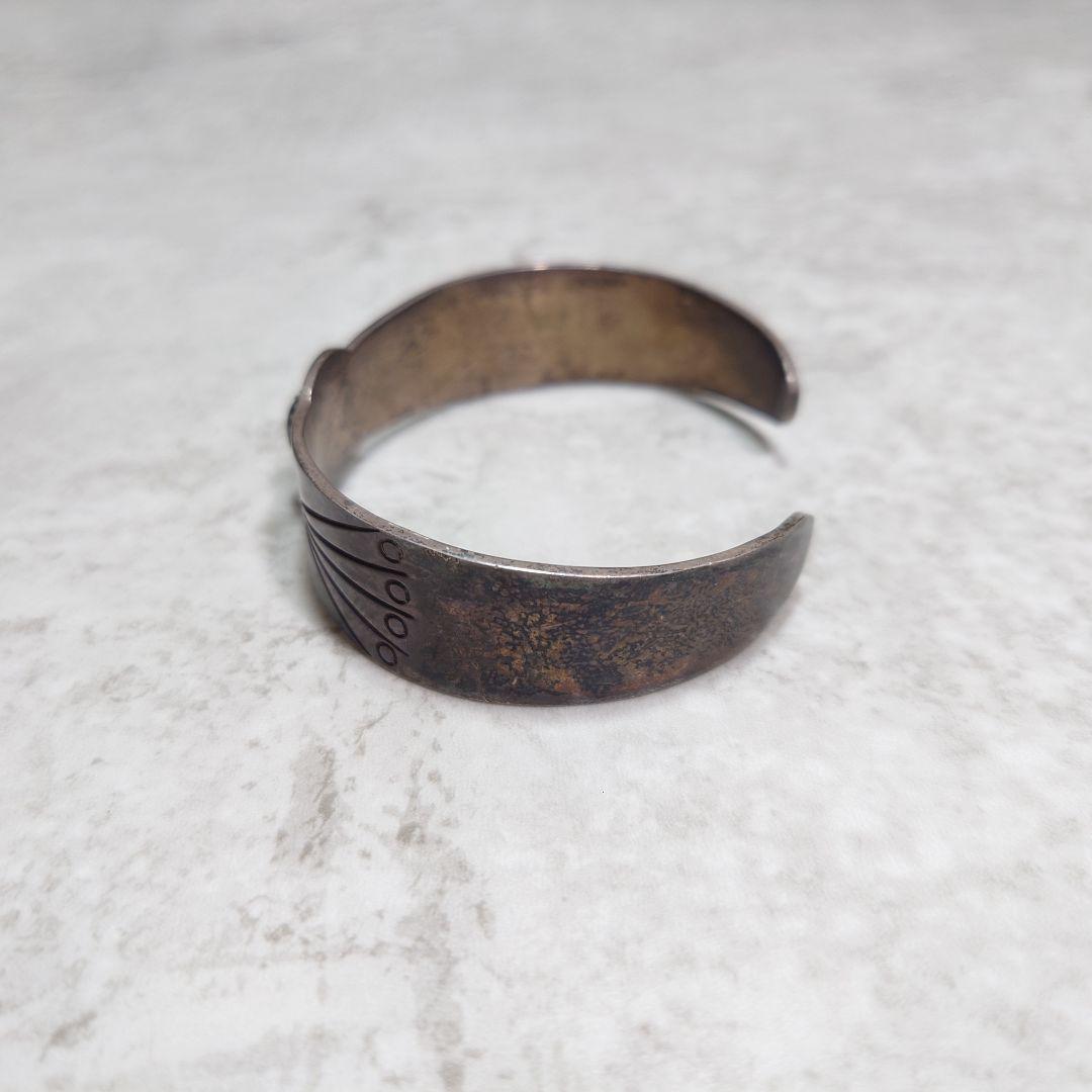 MEXICAN JEWELRY メキシカンバングル SILVER925 石付