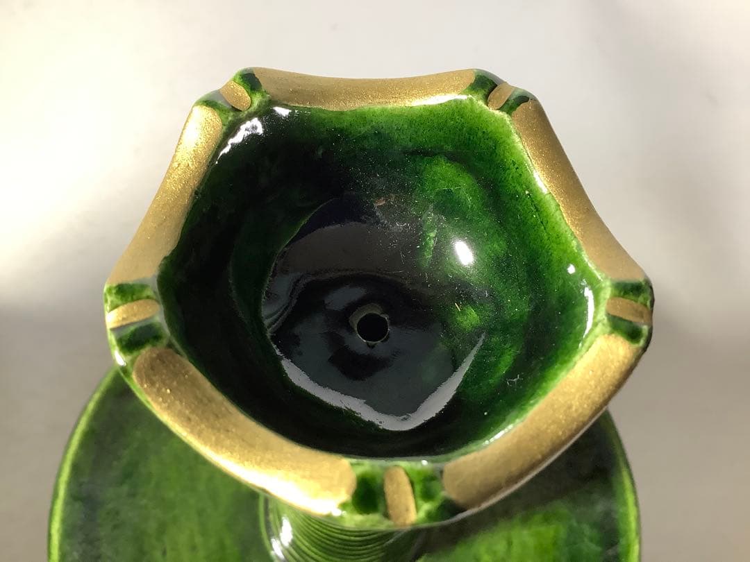 夜咄　燭台　一対　茶道具　送料無料